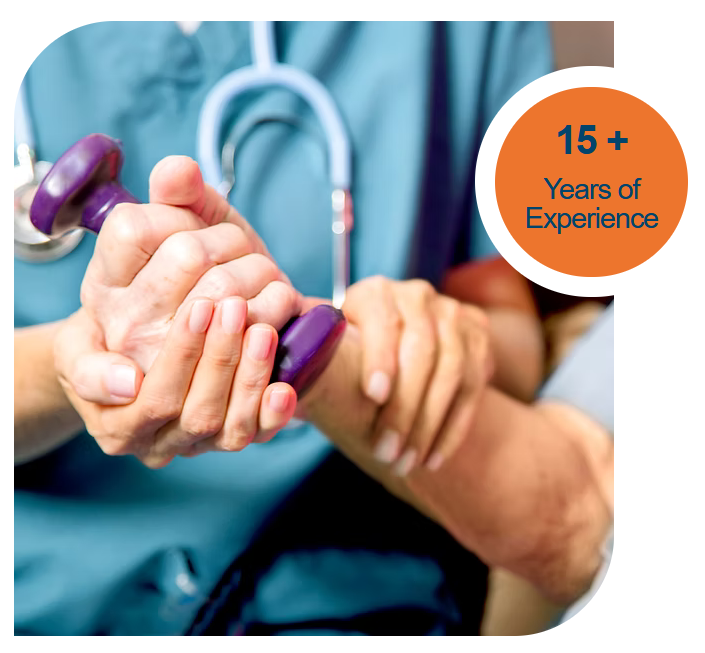 Experienced Riverbend physical therapy team supporting patient recovery